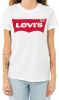 Levi's Het perfecte tee open veld vul Batwing 17369 1926 , Wit, Dames online kopen