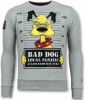 Sweater Local Fanatic Bad Dog Trui Cartoon Sweater - online kopen