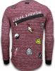 Sweater Local Fanatic Longfit Embroidery Sweater Patches Elite Crew - online kopen