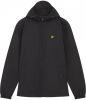 Lyle & Scott Sweatvest, ml420vtr zip door hoodie, 572 , Zwart, Heren online kopen