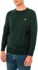 Lyle & Scott Maglione Crewneck lamswol Blend Jumper Kn921Vf.z56 , Blauw, Heren online kopen