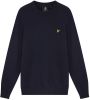 Lyle and Scott Sweater man cotton crew neck jumper kn821v.w825 online kopen