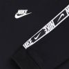 Nike Sportswear Hoodie voor jongens Black/Black/White online kopen