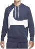 Nike Sportswear Swoosh Deels geborstelde hoodie voor heren Thunder Blue/White Heren online kopen