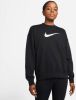 Nike Dri FIT Get Fit Trainingsshirt met ronde hals en graphic voor dames Zwart online kopen