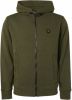No Excess sweater full zipper hooded sage green(17100822sn 173 ) online kopen