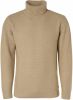 No Excess Pullover rollneck solid jacquard wi stone online kopen