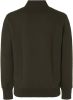 No Excess Zip Through Sweatshirt 12100810Sn 152 , Groen, Heren online kopen