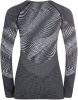 Odlo Blackcomb Eco Top Crewneck L/S Thermoshirt Zwart/Donkergrijs online kopen