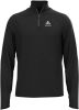 Odlo Millennium Element Half-zip Tussenlaagtop Zwart/Donkergrijs Mengeling online kopen