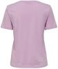 ONLY T shirt ONLKITA met printopdruk en pailletten roze online kopen