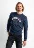 Petrol Sweater Logo Donkerblauw , Blauw, Heren online kopen