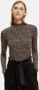 Scotch & Soda 168849 5524 scotch and soda mock neck allover printed slim fit top space floral cinnamon spice online kopen