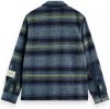 Scotch & Soda Zomerjack checked shirt jacket 167204/0218 online kopen