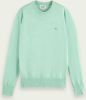 Scotch & Soda Essentials ecovero viscose blend crewneck pullover bay melange(170011 5502 ) online kopen