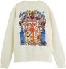 Scotch & Soda Sweater met logoborduring en backprint online kopen