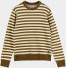 Scotch & Soda Sweater striped crewneck felpa sweatsh 169187/0218 online kopen
