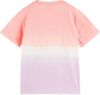 Scotch and Soda T shirts Dropped Shoulder Dip Dye Artwork T Shirt Roze online kopen