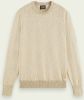 Scotch & Soda Trui melange crewneck pullover sand melange(170014 0610 ) online kopen