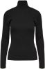 Selected Femme Zwarte Coltrui Lydia Costa Ls Knit Rollneck online kopen