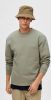 Selected Fijngebreide sweater in biologische katoenblend online kopen