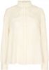 Sofie Schnoor Semi transparante blouse met borduring en opstaande kraag online kopen