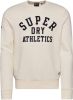 Superdry Vintage gym athletic crew winter cream(m2012099a 4px ) online kopen