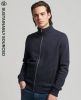 Superdry Tracksuit jacket with embroidered logo and zip , Blauw, Heren online kopen