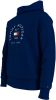 Tommy Hilfiger Flag Arch hoodie donkerblauw Mw0Mw27842 DW5 , Blauw, Heren online kopen