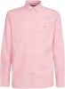 Tommy Hilfiger Pigment geverfd linnen shirt , Roze, Heren online kopen