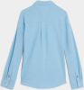 Tommy Hilfiger Lichtblauwe Klassiek Overhemd Stretch Pique Shirt L online kopen