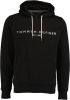 Tommy Hilfiger Herren Kapuzensweatshirt Logo Hoody , Zwart, Heren online kopen