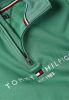 Tommy Hilfiger Logo mockneck trui mw0mw20954 l1y , Groen, Dames online kopen