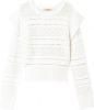 Twinset Round neck Knitwear , Beige, Dames online kopen