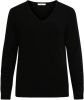 Vila Viril L/S V Neck Knit TOP , Zwart, Dames online kopen