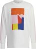 Adidas Belgie Tomorrowland Icon Shirt Lange Mouwen Wit Roze online kopen