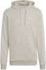 Adidas Hoodie Essentials Fleece 3 Stripes Beige/Wit online kopen