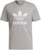 Adidas Originals Adicolor Classics Trefoil T shirt Medium Grey Heather/White Heren online kopen