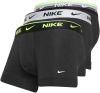Nike Boxershorts 3 Pak Zwart/Neon/Grijs online kopen