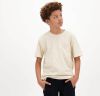 VINGINO ! Jongens Shirt Korte Mouw -- Beige Katoen online kopen