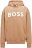 BOSS Menswear hoodie Sullivan met logo medium beige online kopen