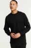 Calvin Klein Sweatshirt ML Monogram Badge Black(Black)[C2Calkj30J314035Bae(L)/3000002722730] , Zwart, Heren online kopen