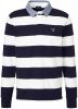 Gant Original Barstripe Heavy Rugger regular fit polo met streepprint online kopen