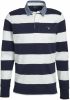 Gant Original Barstripe Heavy Rugger regular fit polo met streepprint online kopen