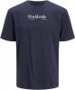 JACK & JONES JUNIOR T shirt JORWORLDWIDE donkerblauw online kopen