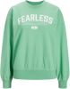 JJXX sweater JXBEATRICE met printopdruk groen online kopen