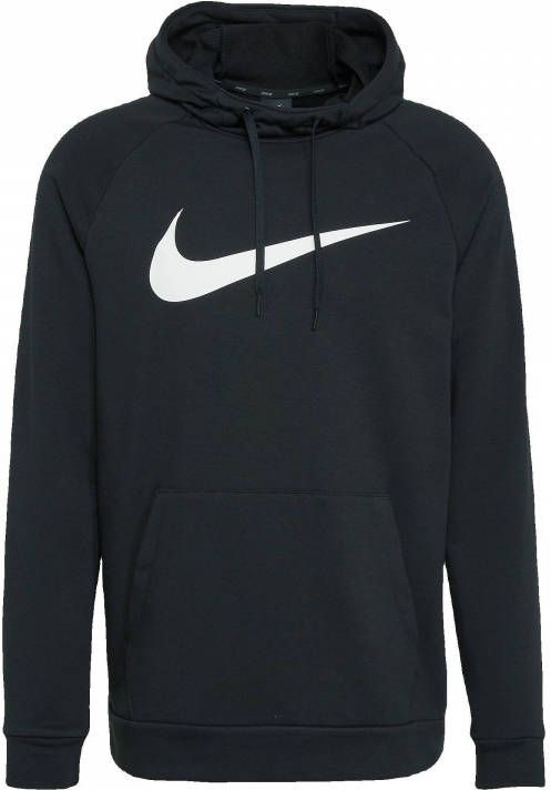 Nike Dri FIT Trainingshoodie voor heren Black/White Heren online kopen