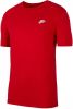 Nike Club T shirt Heren University Red/White/White Heren online kopen