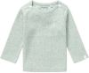 Noppies baby gemêleerde ribgebreide longsleeve Natal met biologisch katoen beige melange online kopen