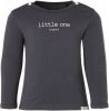 Noppies baby basic longsleeve Hester met biologisch katoen donkergrijs online kopen